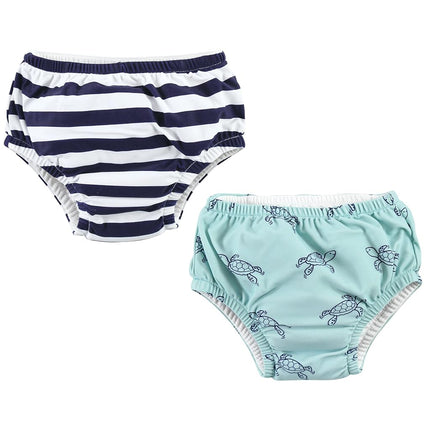 Couches de bain unisexe pour bébé Hudson Baby, Tortue de mer, 12-18 mois