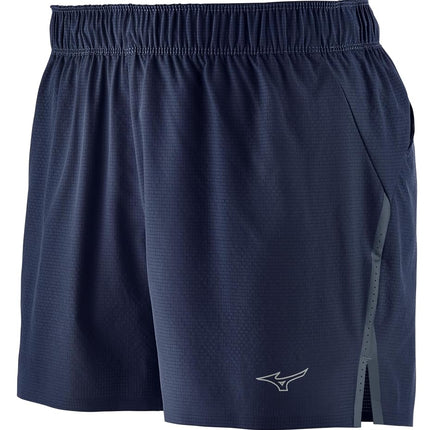 Mizuno Men's Standard Performance 5in Short + Liner Navy