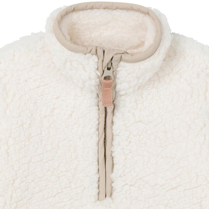 Gerber Unisex Baby Baby Unisex Fleece Romper, Ivory, 6-9 Months