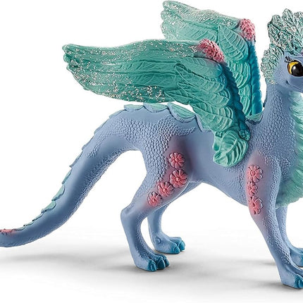 Schleich Bayala - 2Pc Flower Dragon And Baby Toy Figurine - Kids 5+ | 70592