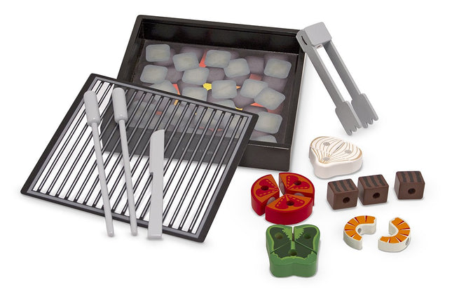 Sablon Ensemble barbecue Melissa & Doug (17 pièces) 4024