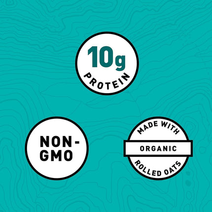 CLIF BAR - Barre énergétique - Menthe poivrée chocolat - Avec caféine (Barre protéinée de 68 g, paquet de 12)