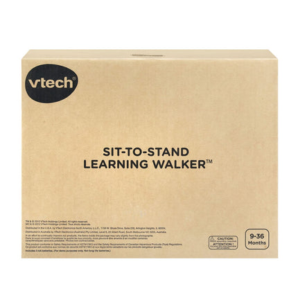 Andador de aprendizaje VTech Sit-To-Stand (embalaje sin frustraciones), azul