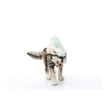 Schleich Eldrador - Snow Wolf Toy Figurine - Kids Ages 7+ | 42452