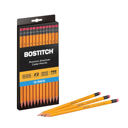 Bostitch Office Premium #2 Pencils, American Cedar