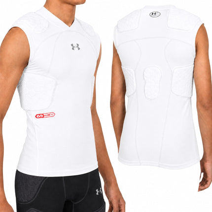 Gameday Armour Pro 5 Pad Top Youth White, XL