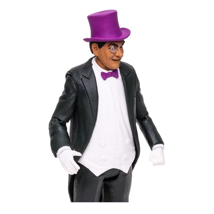 McFarlane Toys, DC Multiverse, 5-inch DC Retro Penguin Action Figure With Action Word Bubbles, Collectible DC Retro 1960's TV Figure â€“ Ages 12+