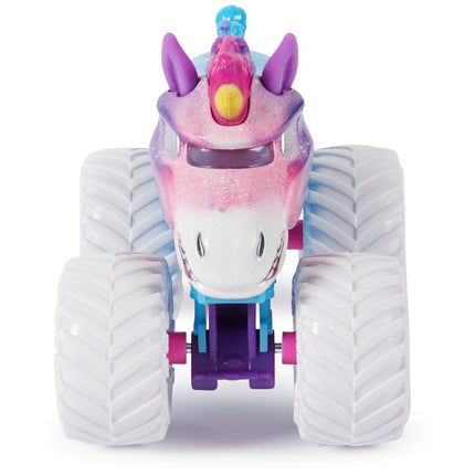 Monster Jam, Duel de Sparkle Smash contre Sparkle Smash, Véhicules Monster Trucks en métal moulé sous pression, Échelle 1:64, Jouets pour enfants à partir de 3 ans