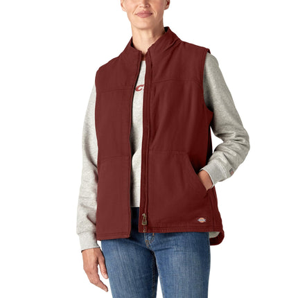 Dickies Plus Size Women's Fleece Lined Duck Canvas