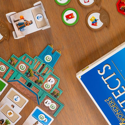 Asmodee | Repos Production | 7 Wonders: Architects - Medals Expansion | Civilization Strategy Game | 2-7 Players, Ages 8+