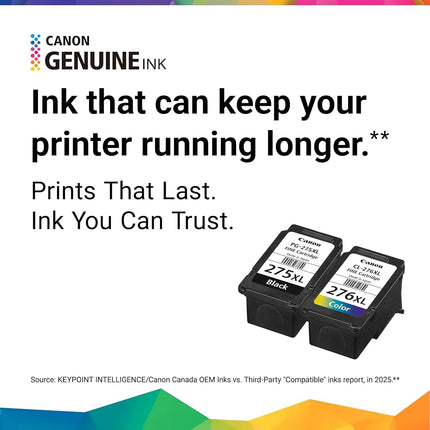 Canon Genuine Ink Cartridge PG-245XL Black, High-Yield (1 Count), Canon Printer Ink for PIXMA TR4520 / TS3120 / TS3220 Series Printers – Original Canon Ink for Crisp, Sharp Text