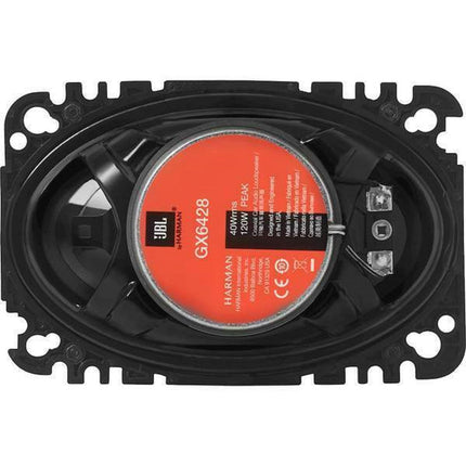 Altavoces coaxiales para coche de la serie GX de 2 vías JBL GX642 de 4" x 6"