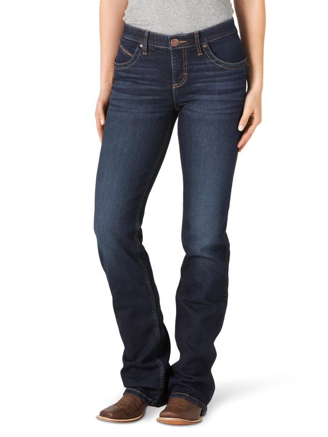Wrangler Q-Baby Mid-Rise Bootcut Jeans Avery 17 34