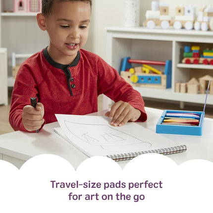 Melissa & Doug Sketch Pad (9 x 12 Inches) - 50 Sheets, 2-Pack - FSC Certified