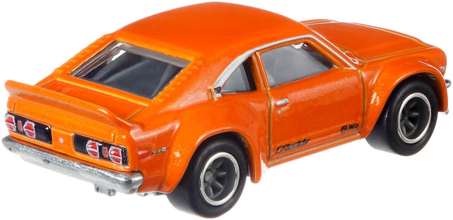 Hot Wheels Japan H Series Mazda RX-3 Orange 6 cm (FLC07) Toy Car for Kids