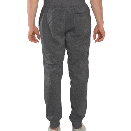Southpole Men's 1570 Basic Active Fleece Jogger Sweatpants, Heather Charcoal a, Small