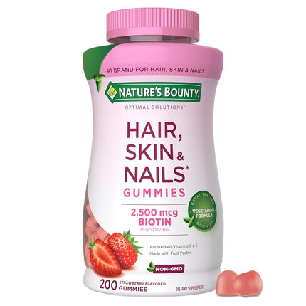Nature's Bounty Optimal Solutions Hair, Skin and N