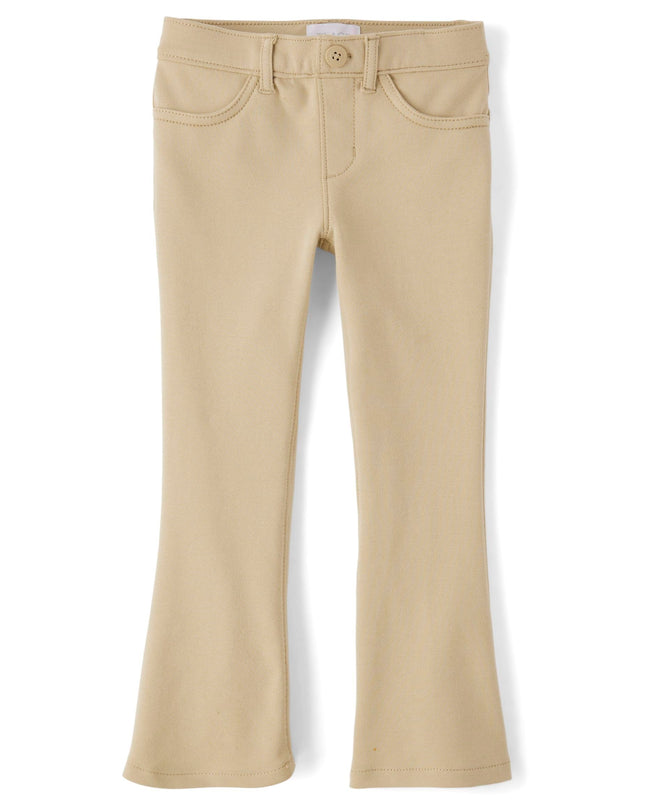 The Children's Place Girls' Uniform Ponte Flare Le