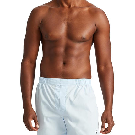 Polo Ralph Lauren Classic Fit Woven Cotton Boxers 3-Pack