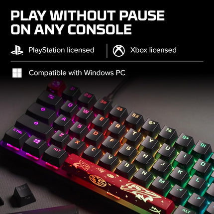 Clavier américain HyperX Alloy Origins 65 Red PBT