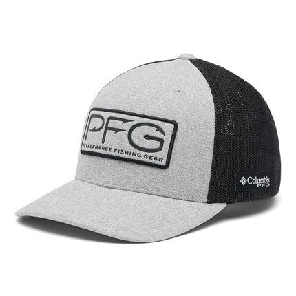 Columbia Unisex's PFG Hooks Mesh Ball Cap, Cool Gr