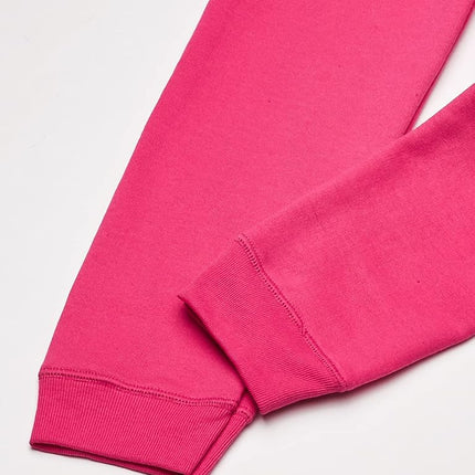 Hanes Girls ComfortSoft EcoSmart Jogger Pants, Amaranth, L