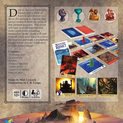 GameWright GW 317 Forbidden Island Game