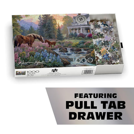 Buffalo Games - Floral Pasture - 1000 Piece Jigsaw Puzzle for Adults