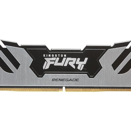 Kingston Fury Renegade DDR5 Silver/Black XMP 32GB 6400MT/s CL32 DIMM Desktop Gaming Memory (Kit of 2) - KF564C32RSK2-32