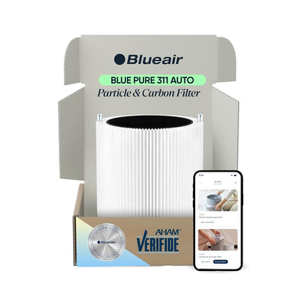 Blueair Blue Pure 311 Car Replacement Filter Particles and Activated Carbon Fits Blue Pure 311 Car Air Purifier