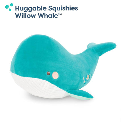 B. toys Stuffed Animal Whale, Willow Whale Huggable Squishies, Soft Toys