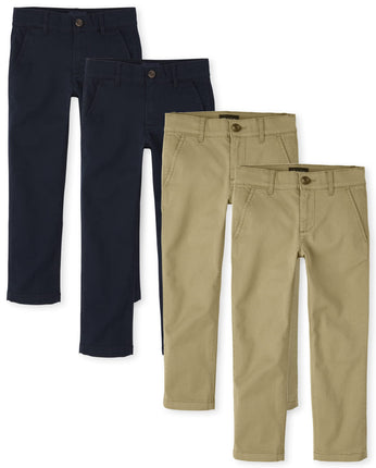 The Children's Place Boys' Stretch Skinny Chino Pa