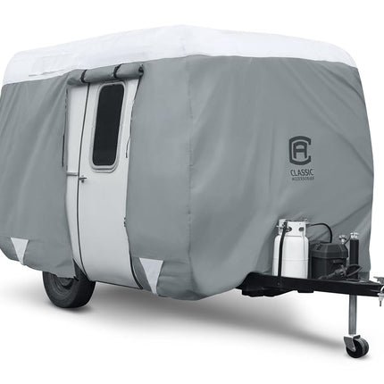 Funda para caravana de fibra de vidrio PolyPro 3 de Classic Accessories, 2,4-3 m de largo
