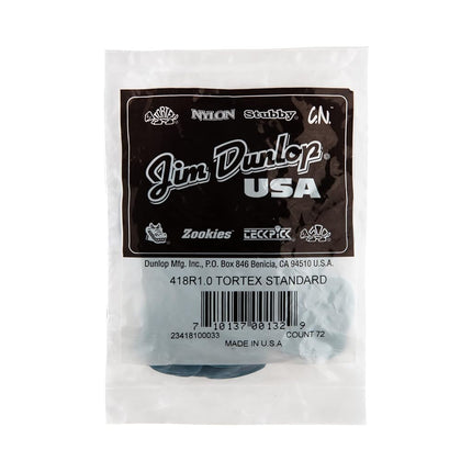 DUNLOP 418R 1,00mm PICKS (72 PCS SET)
