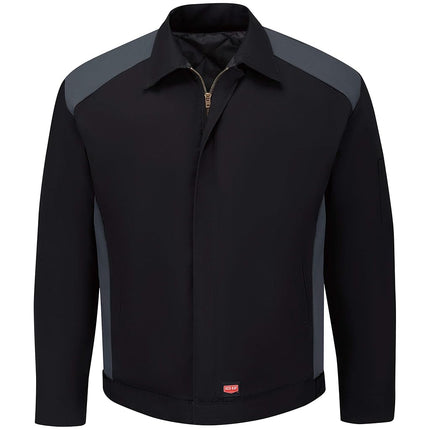 Blouson col ras du cou Performance Homme Red Kap, Noir/Gris anthracite, M, Noir/Gris anthracite, M