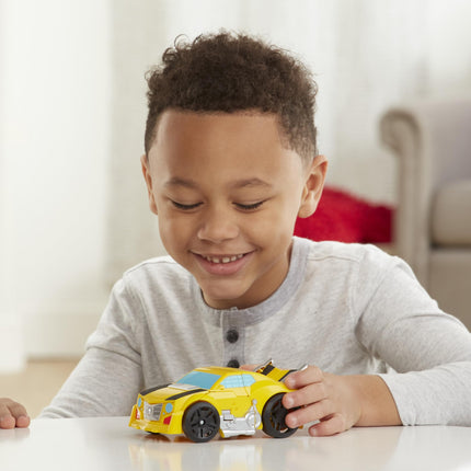Transformers Rescue Bots Academy Bumblebee Robot de juguete convertible, figura de acción coleccionable de 15 cm de Playskool Heroes para niños a partir de 3 años (Exclusivo de Amazon)