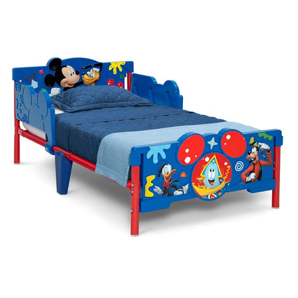 Delta Children - Mickey Mouse 3D Toddler Bed, Blue
