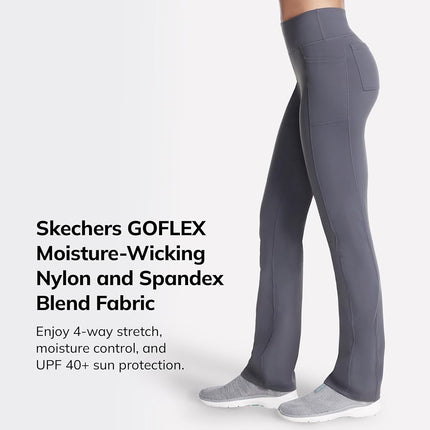 Skechers The Gowalk-Women's Joy Pant, gris, 3XL Alto