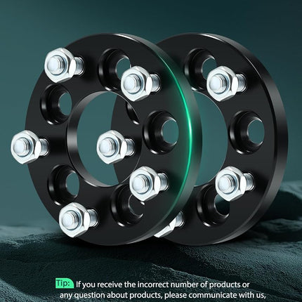 SCITOO 4pcs 5x100 to 5x114.3 Wheel adapters 15mm Bore 67.1mm Studs 12x1.5 5Lug Wheel Spacers No Hubcentric Fit for Camry 1986-1991, for Celica 1993-2005, for Corolla 2003-2022, for Matrix 2003-2013