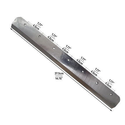 HFS(R) Heavy Duty Guillotine Paper Cutter 400 Sheet Capacity | Solid Steel Construction (A4-12'' Cutter Blade)
