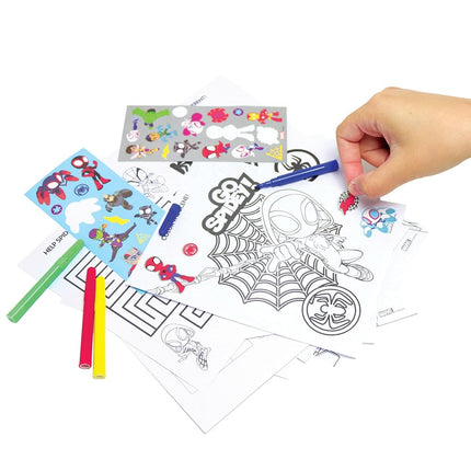 Marvel Spidey & His Amazing Friends Stow & Go Activity Kit