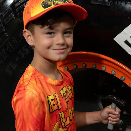 Monster Jam El Toro Loco Petit Garçon T-Shirt Imprimé Orange 6