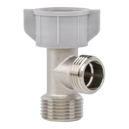 LUXE Bidet T-adaptateur hybride métal et plastique 7/8" x 7/8" x 1/2" pour bidet à eau froide, compatible uniquement avec les fixations de bidet de la série NEO