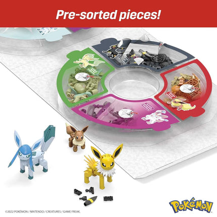 MEGA Pokémon Bulbasaur Evolution Set building Set with Vaperon and Espeon, GFV85 - Amazon Exclusive