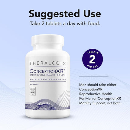 ConceptionXR Reproductive Health Male Fertility Supplements (90 Day Supply)