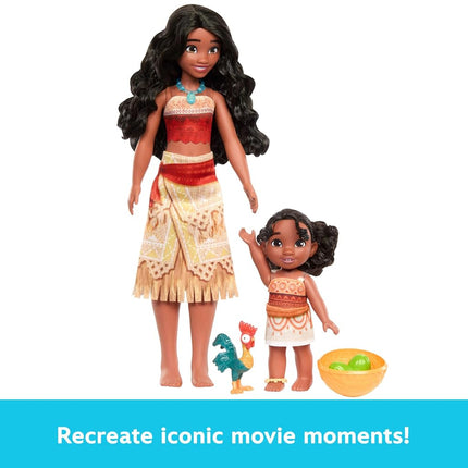Mattel Disney Moana 2 Sister Set w/ 2 Fashion Dolls & Accessories
