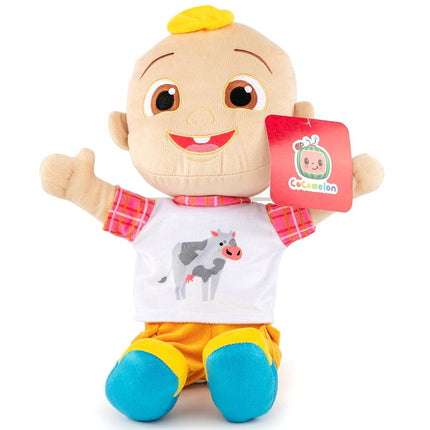 Jay Franco CoComelon JJ Stuffed Pillow Buddy - Super Soft Polyester Microfiber, 17 inch (Official CoComelon Product)