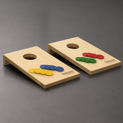 GoSports Coinshot Mini Tabletop Cornhole Game Set - Great Party Game for Travel - For Kids and Adults
