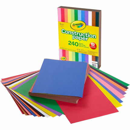 Crayola 240 Sheet Construction Paper