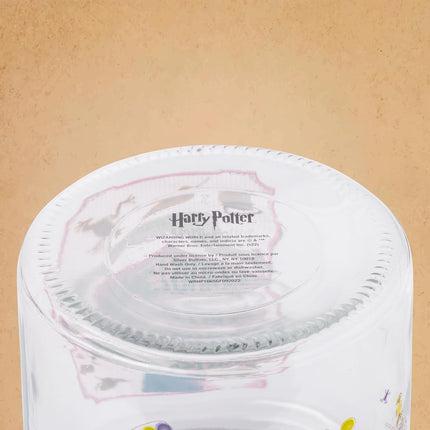 Silver Buffalo Harry Potter Hogsmeade Honeydukes Treats Glass Cookie Snack Candy Jar With Lid (Small)